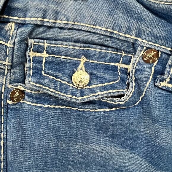 True Religion Jennie Mid Rise Curvy Skinny Jean Sz 30 NWT - Picture 6 of 13